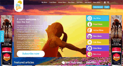 Desktop Screenshot of bitethesun.org